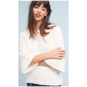 Rosie Neira Adrienne pullover bell sleeve sweater